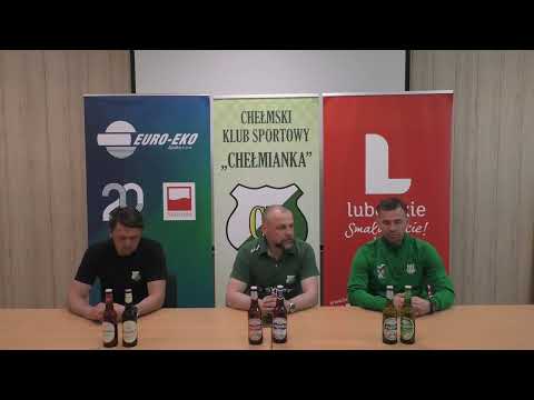 CHEŁMIANKA - Wisłoka Dębica 0:0 / konferencja prasowa