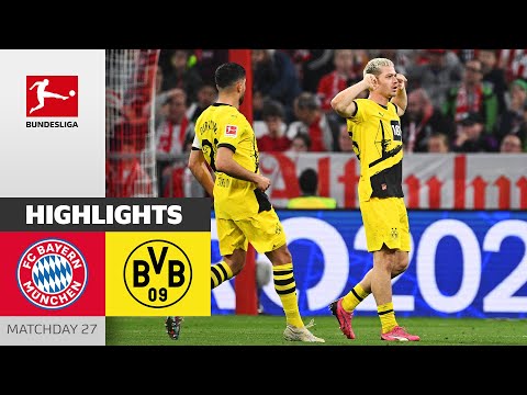 Dortmund's First Win In Munich For 10 Years | FC Bayern - Borussia Dortmund 0-2 | Highlights | MD 27