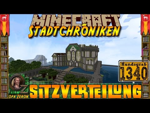 Minecraft #1340 -Stadtchroniken- Sitzverteilung [HD+Deutsch]