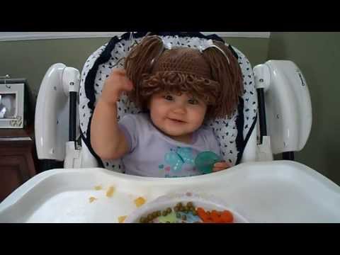 My Little Cabbage Patch Penny Eating Her Lunch!