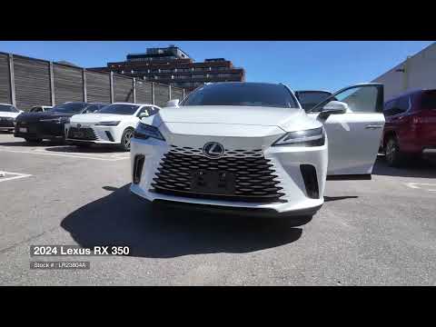 2024 Lexus RX 350 Auto in White for sale at Ken Shaw Toyota in Toronto, ON