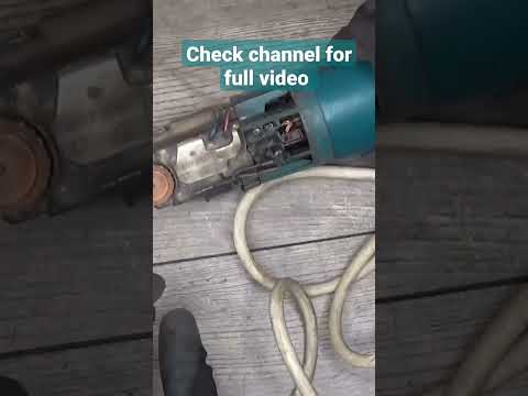 Makita Not Working Angle Grinder Repair #makita #fix #repair #tools #powertools #restoration #parts