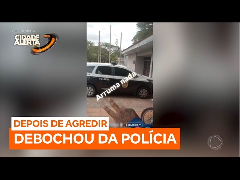 Agressor de adolescente em Matão (SP) presta depoimento e debocha da polícia