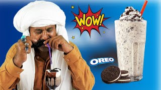 Tribal people Discovering Oreo Shake will make you grin!