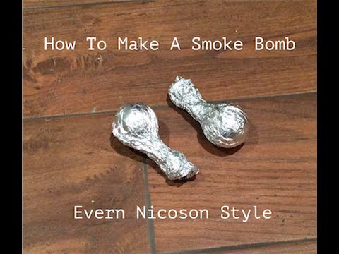 How to Make a Smoke Bomb