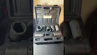 What Harbor Fright Won't Say- The Pittsburg Axle Nut Socket Set #harborfreight #shorts