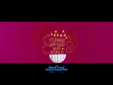 Saul Bass: It's a Mad Mad Mad Mad World (1963) title sequence