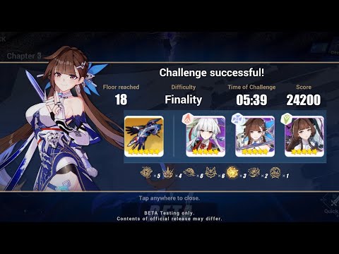 [Honkai impact 3] Li Sushang:Elysian realm Beta 6.1 Finality full run