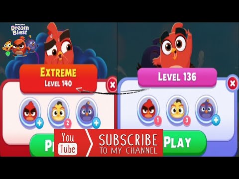 Angry Birds Dream Blast - Android gameplay ep #28(level 136 - level 140)