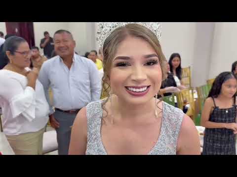 LO QUE FUE ANOCHE EL REINADO DEL CANTÓN SANTA LUCÍA (GUAYAS).