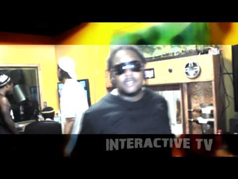 LiL Hot drops a hook for BossGame at Interactive Studio