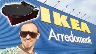 Ho comprato il giradischi IKEA OBEGRรNSAD - Unboxing test review disassembly
