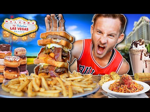 THE ULTIMATE LAS VEGAS CHEAT DAY | ELECTRIC EATS THE WORLD (EPISODE #2)