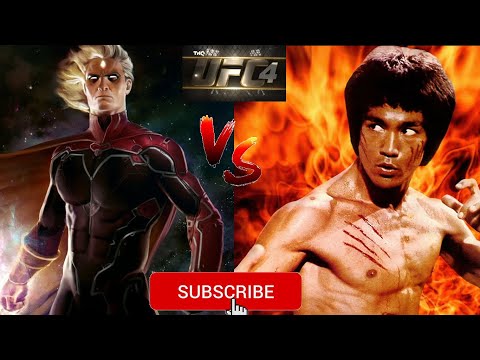 Bruce Lee vs. Adam Warlock EA sports UFC 4 Epic