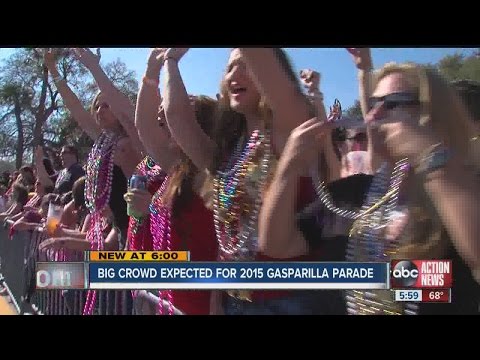 Big crowd expected for 2015 Gasparilla Parade
