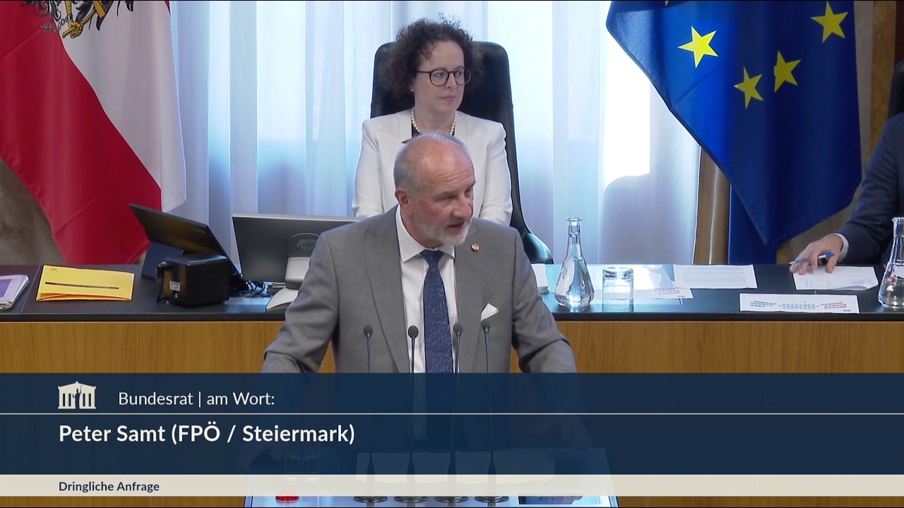 Peter Samt - Entbürokratisierung - ernüchternde Deregulierungsbilanz - 25.6.2026