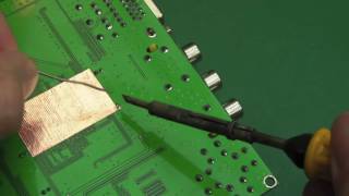 Gonbes GBS-8220 (Cheap VGA Upscaler) Copper Tape Noise Fix