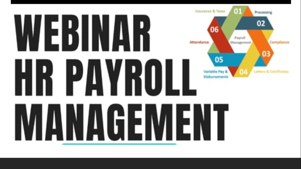 Webinar on HR Payroll Management