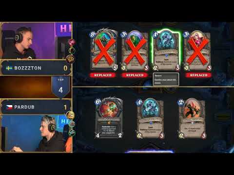 HCT Winter Semifinals: Bozzzton vs Pardub - Dreamhack Hearthstone Sweden 2018 | Day 3 Playoffs
