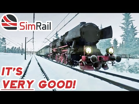 SimRail just added STEAM - Is it any good?