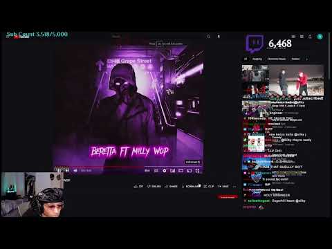 Silky Reacts to CHII WVTTZ-BERETTA FT MILLY WOP