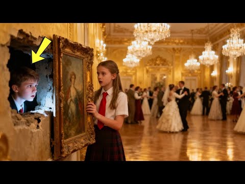 Dziewczynka służącej usłyszała wołanie o pomoc podczas ślubu miliardera—chwilę później sala zamarła