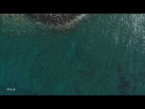 Dji3 Phantom Pro, Drone Footage 4k at Heraklion Crete Hellas, Greece