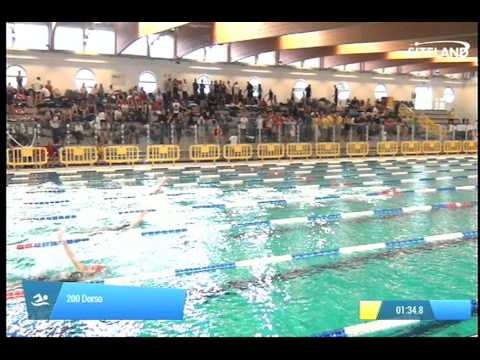 Serie 3 dei 200 Dorso  Assoluti Femmine Master - Campionati Regionali Masters 2014 di Veneto e Friu