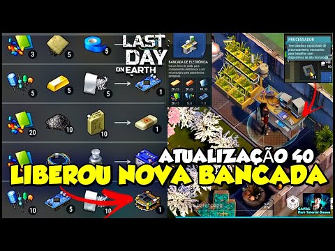 ●NOVA BANCADA DE ELETRÔNICA! COMO PRODUZIR PEÇAS DO DRONE 👁 ATUALIZAÇÃO Last Day On Earth