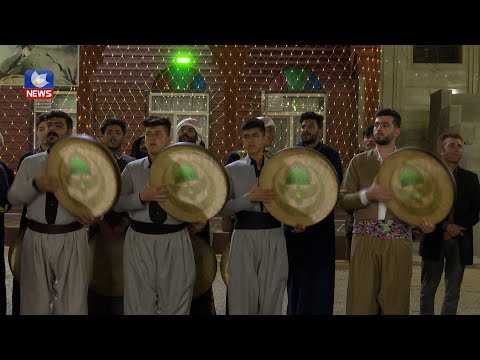 بەڤیدیۆ.. تەکیەی کەسنەزانی سلێمانی، لە کەشێکی رۆحیانەت و پڕ زیکردا