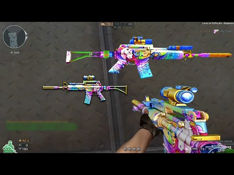 [CF] M4A1-Custom-Unicorn