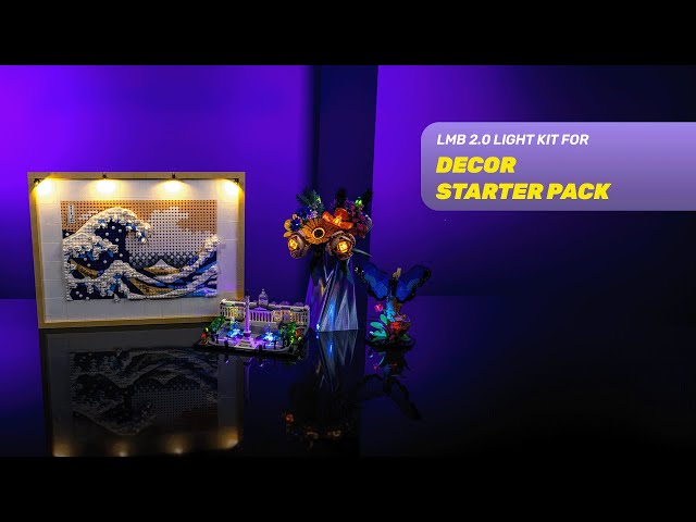 Vidéo teaser pour LIGHT MY BRICKS - Decor Starter Pack