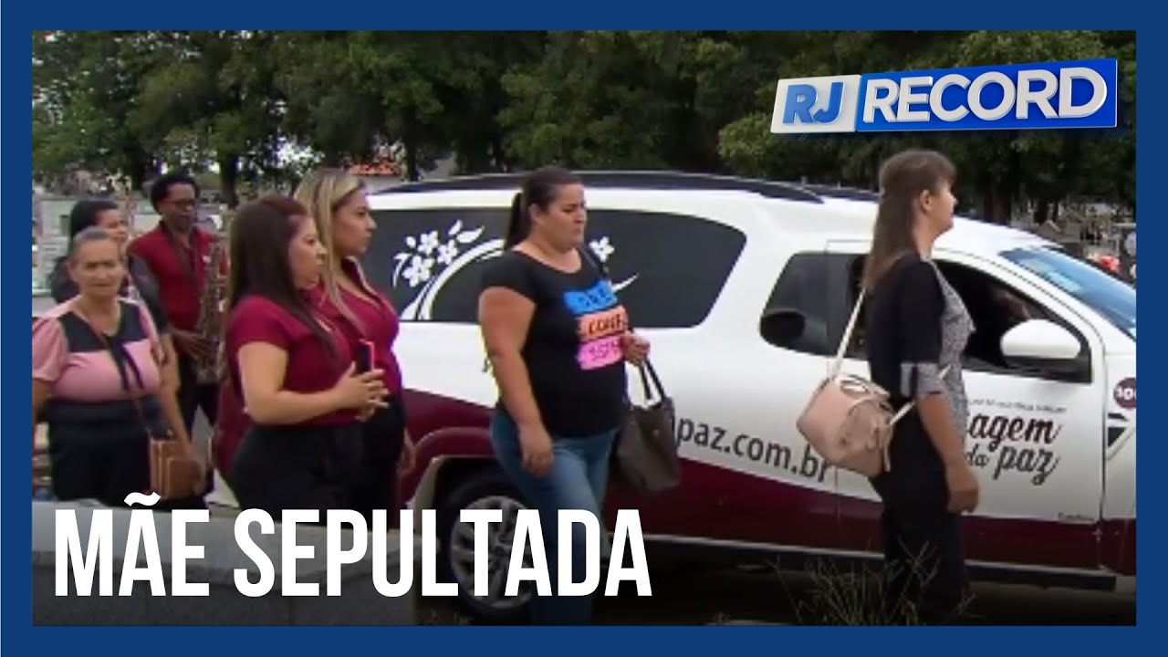 Mãe assassinada por filho foi velada e sepultada hoje no cemitério do Caju