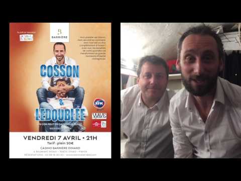 Arnaud Cosson et Cyril Ledoublée au Casino Barrière de Dinard pour Je Veux Du Soleil   7 avril 201