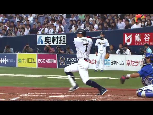 2回裏 バファローズが打者一巡の猛攻で5得点!! 試合の主導権をガッチリ掴む!! 2014/6/12 Bs-DB