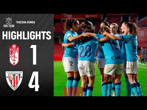 RESUMEN | Granada CF 1-4 Athletic Club | Copa 2023-24 Tercera Ronda