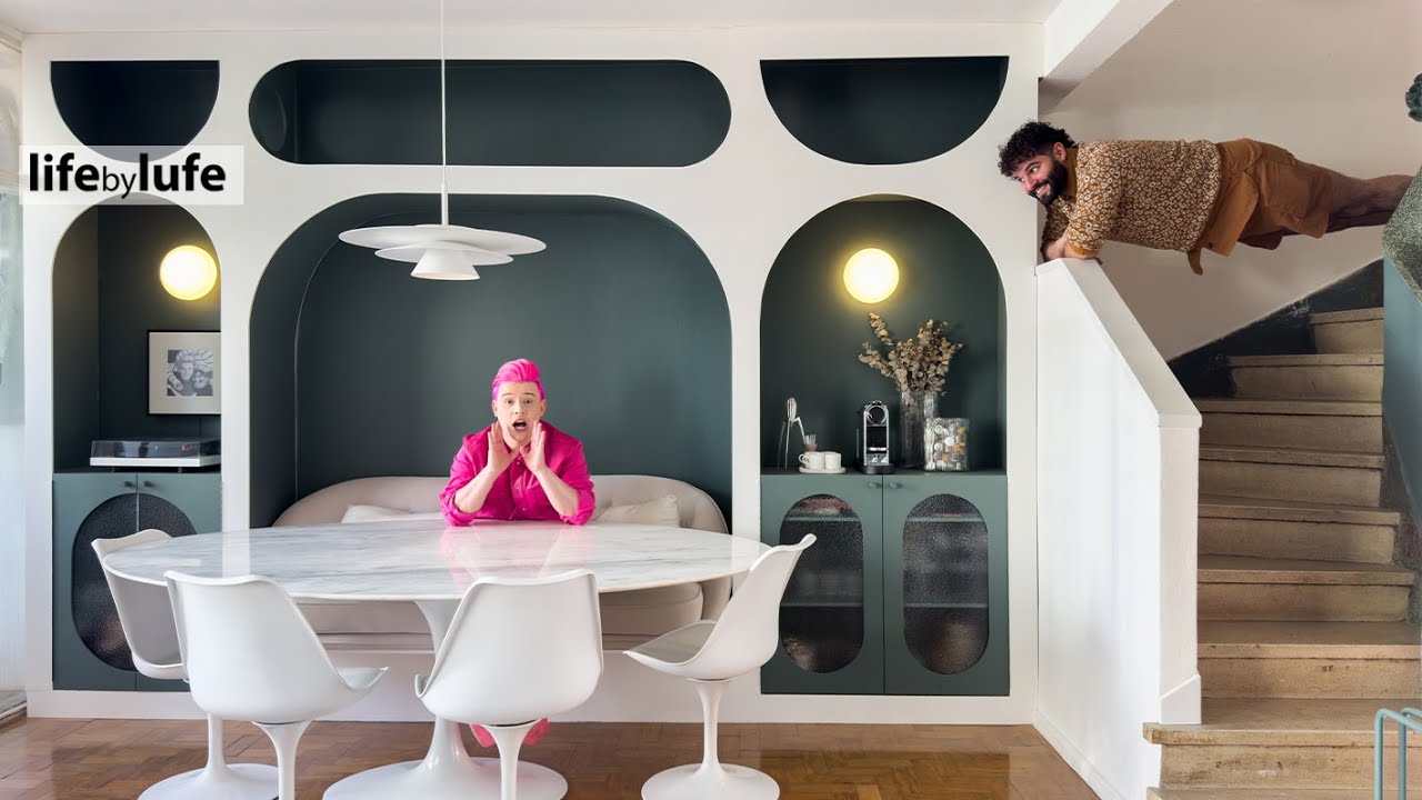GENIUS! DO-IT-YOURSELF DECORATION - AN APARTMENT THAT LOOKS LIKE A MOVIE!