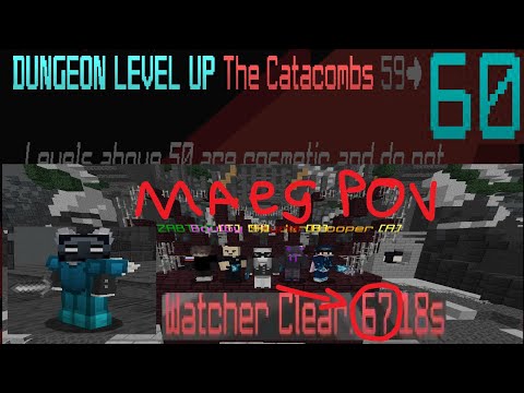 Catacombs Level 60 M7 Mage POV | Hypixel Skyblock