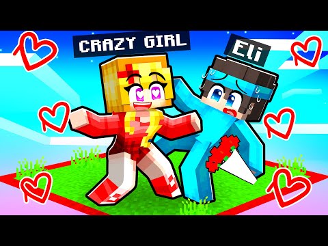 Eli Dates A Red CRAZY GIRL on a ONE CHUNK in Minecraft!