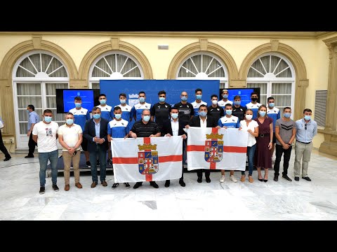 Recepción oficial de los clubes CD El Ejido Fútsal y CD El Ejido 2012