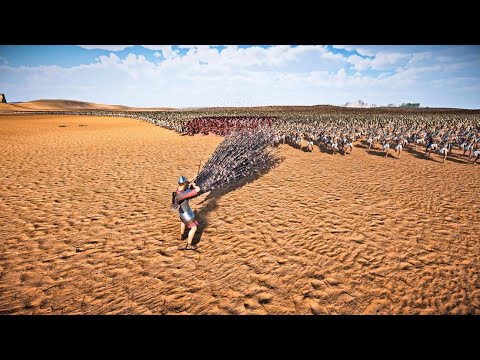 1 SUPER ROMAN ARCHER VS 1,300,000 EGYPTIAN WARRIORS - Ultimate Epic Battle Simulator 2 | UEBS 2
