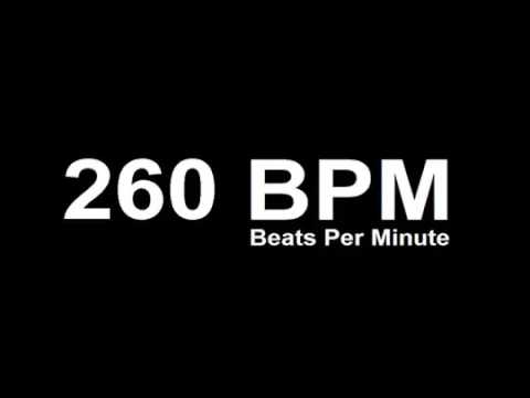 260 BPM (Beats Per Minute) Metronome Click Track