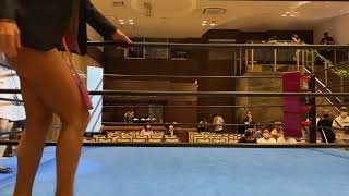 HATASHIAIラウンドガールリハーサル指導中