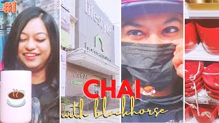 Weird channel name, food, shopping Vlog| Chai with Blackhorse #1