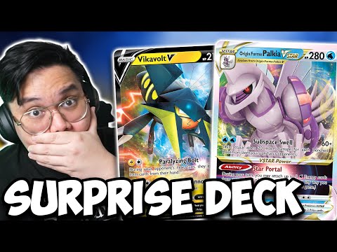 Surprise Vikavolt/Palkia VSTAR Deck WINS Stuttgart!