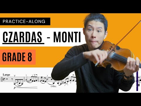Czardas, V. Monti  (ABRSM Violin Grade 8 C12 2024 - ) - PlayAlong Series