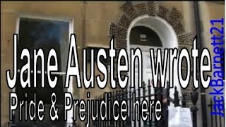 preview picture of video 'Jane Austen writer of Pride & Prejudice lived here in Bath City'