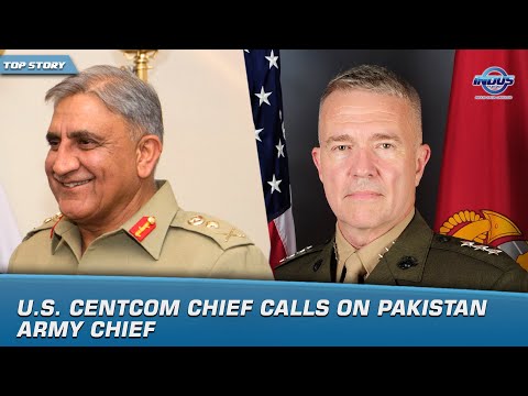 U.S. Centcom Chief Calls On Pakistan Army Chief | Indus News | Indus News Bulletin