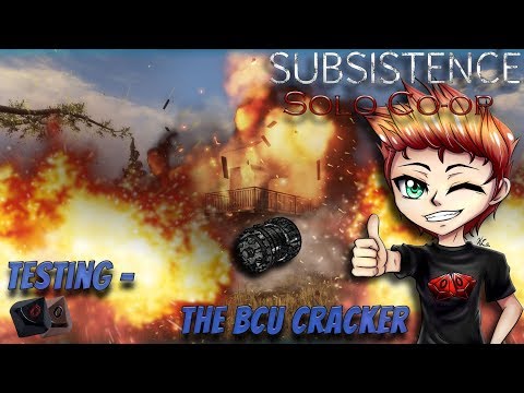 Subsistence Testing - BCU Cracker