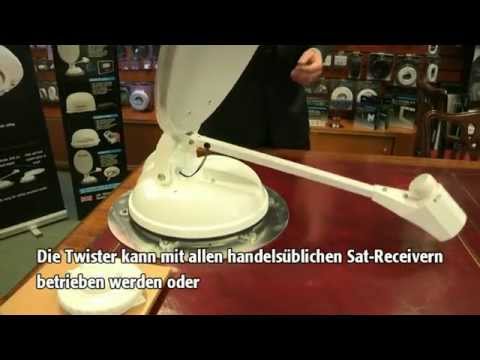 Fest installierte, manuelle Sat-Anlage Maxview Twister